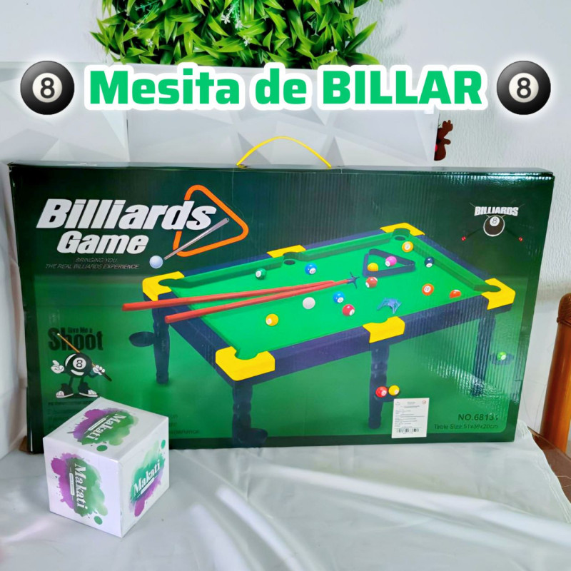 MESA DE BILLAR PEQUEÑA🎱 $18,50