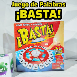 JUEGO DE PALABRAS "BASTA"🔤 $9,50