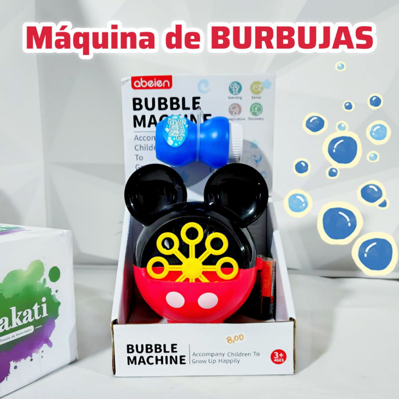 MÁQUINA DE BURBUJAS🫧 $8,00