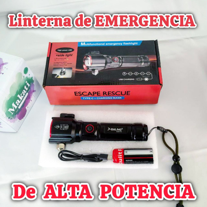 🔦LINTERNA DE EMERGENGIA🔦$20