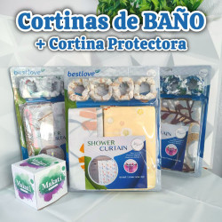 CORTINA DE BAÑO BESTLOVE🛁$12,50