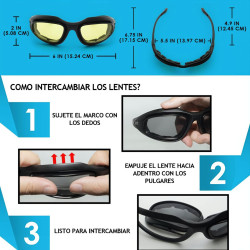 GAFAS DEPORTIVAS INTERCAMBIABLES🕶$20