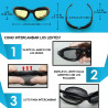 GAFAS DEPORTIVAS INTERCAMBIABLES🕶$20