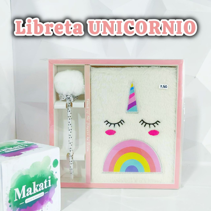 SET LIBRETA UNICORNIO🦄$7,50