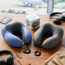 ALMOHADA DE CUELLO ERGONÓMICA✈️$12,50