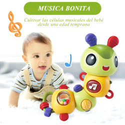 ORUGA DIDÁCTICA PARA BEBÉ 🐛$12,50