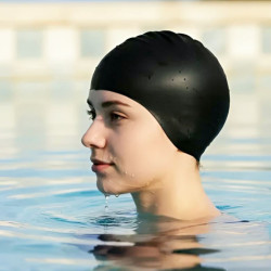 GORRO DE SILICONA PARA NATACIÓN🏊🏻 $2,80