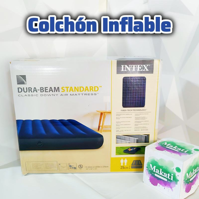 COLCHÓN INFLABLE INTEX ⛺$30