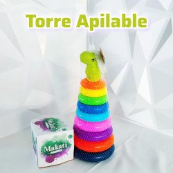TORRE DE AROS APILABLES 🦕$4,50