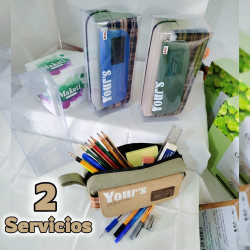 CARTUCHERA EN CAJA YOURS✏️$8,00