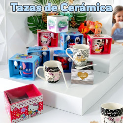 TAZAS DE CERÁMICA COLECCIONABLES ☕$4,00