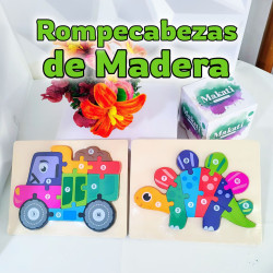 ROMPECABEZAS DE MADERA 🧩$4,00