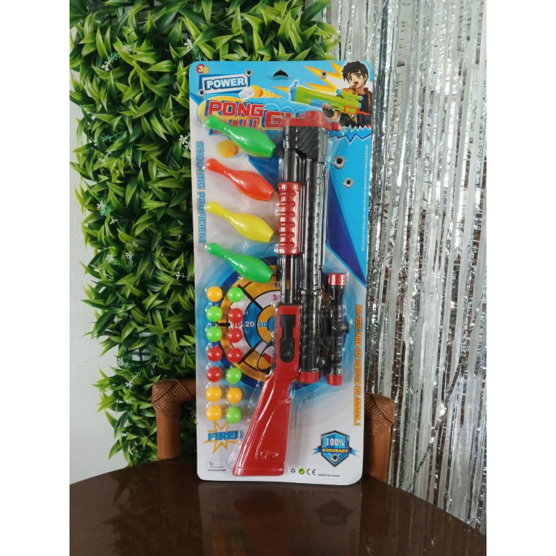 RIFLE/PISTOLA JUGUETE DE PUNTERÍA🎯 $10