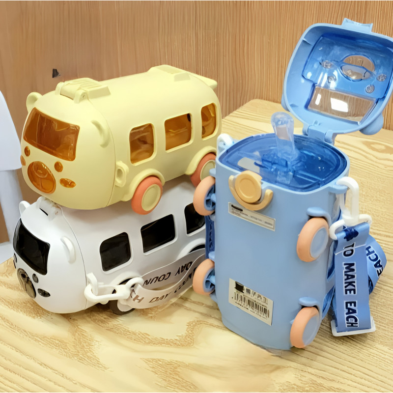 TOMATODO INFANTIL AUTOBUS🥤 $8,50