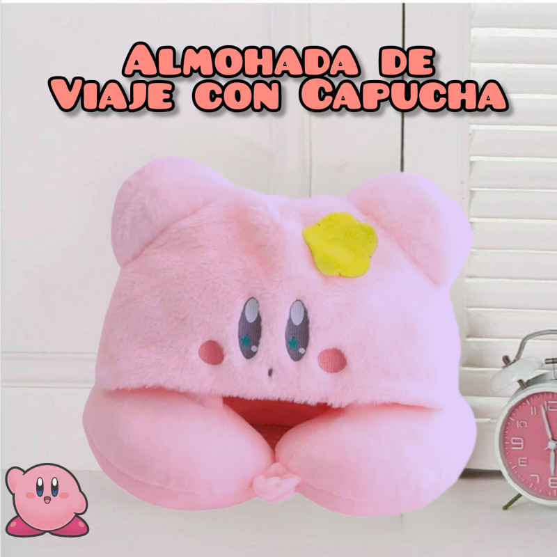 ALMOHADA DE VIAJE CON KIRBY✈️ $12,50