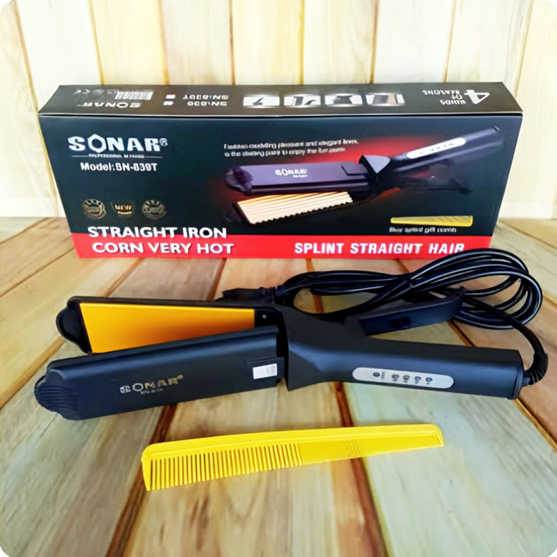 PLANCHA SONAR SN-839T👩🏻‍🦱 $16,50